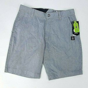 Volcom Frickin Stacker Shorts Mens 32 Gray Repreve